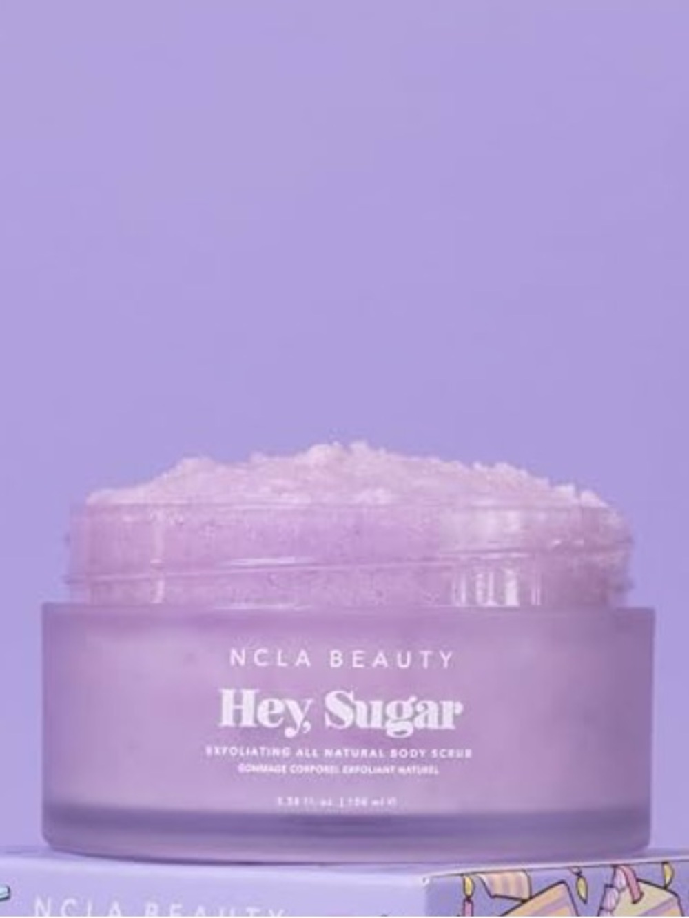 Hey Sugar Birthday Cake Exfoliating Body Scrub - Lavender - Picture 4 of 6